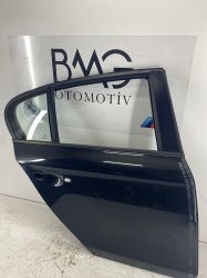 BMW E87 Sağ Arka Kapı 41527191018 (Siyah Metalik)