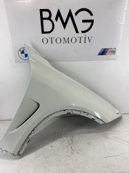 BMW X6 F16 Sağ Ön Çamurluk 51657418956 (Beyaz)