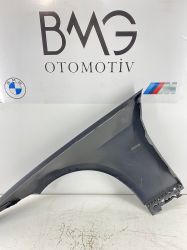 BMW E92 - E93 Sağ Ön Çamurluk 41357168988 (Siyah Mat)