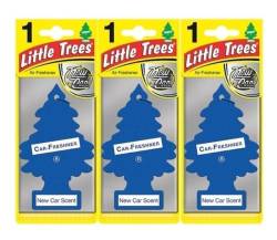 Little Trees New Car Freshener Yeni Araba Oto Kokusu 3 Adet 
