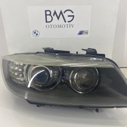 BMW E90 Lci Adaptive Xenon Sağ Far 63117240264 (Çıkma Orjinal)