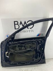BMW F10 Sağ Ön Kapı 41007206108 (Siyah Mat)
