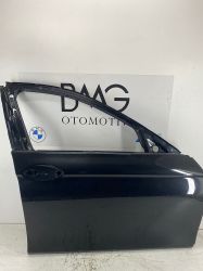 BMW F10 Sağ Ön Kapı 41007206108 (Siyah Metalik)