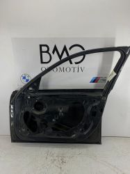 BMW F30 Sağ Ön Kapı 41007298566 (Siyah Metalik)