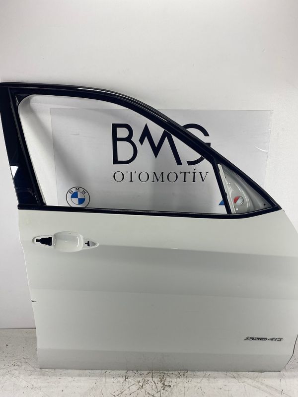 BMW X6 F16 Sağ Ön Kapı 41517386742 (Beyaz)