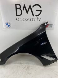 BMW G30 Sol Ön Çamurluk 41007443687 (Siyah Metalik)