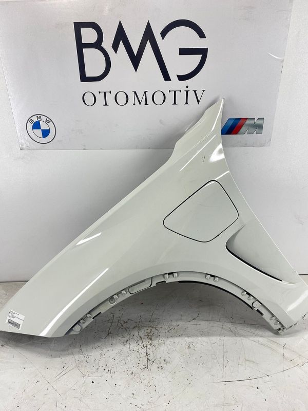 BMW X6 F16 Sol Ön Çamurluk 51657418955 (Beyaz)