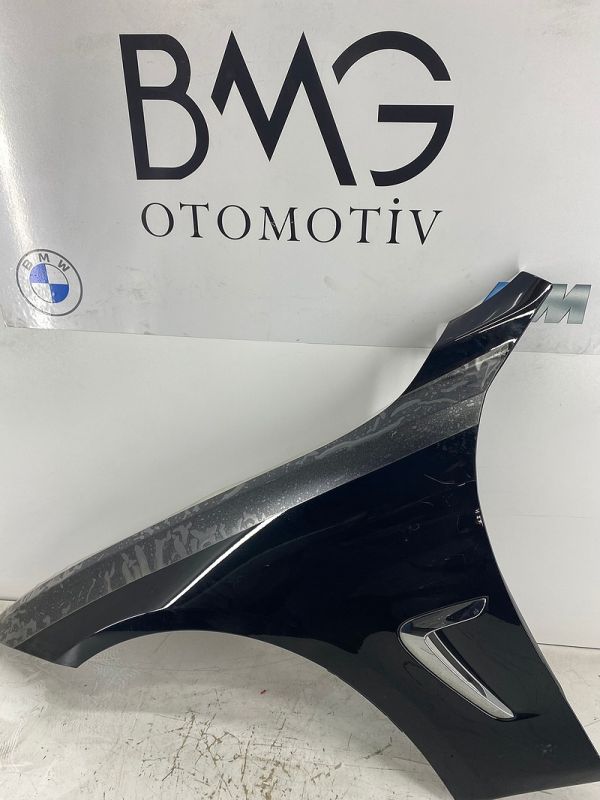 BMW F36 Sol Ön Çamurluk 41357438441 (Siyah Metalik)