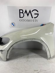 BMW X5 E70 Sol Ön Çamurluk 51657178393 (Beyaz)