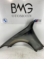 BMW F20 Sağ Ön Çamurluk 41007284646 (Siyah Metalik)