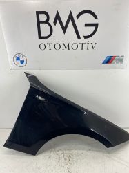 BMW E87 Sağ Ön Çamurluk 41357133228 (Siyah Metalik)