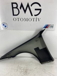 BMW E87 Sağ Ön Çamurluk 41357133228 (Siyah Metalik)