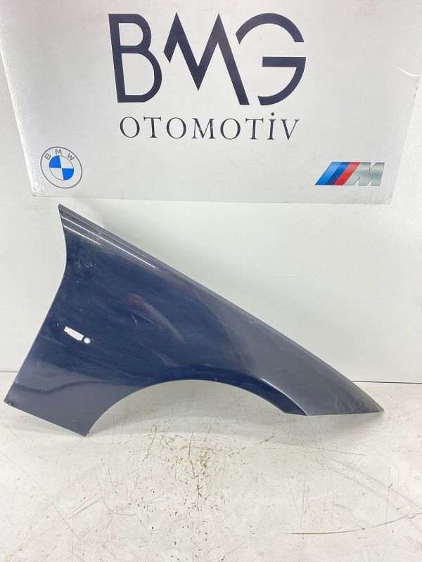 BMW E90 Sağ Ön Çamurluk 41357135680 (Siyah Metalik)