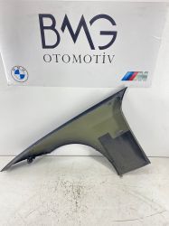BMW E90 Sağ Ön Çamurluk 41357135680 (Siyah Metalik)