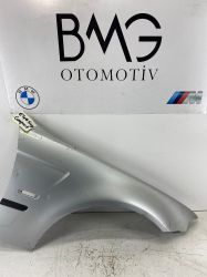 BMW E46 Compact Sağ Ön Çamurluk 41357016206 (Gri)