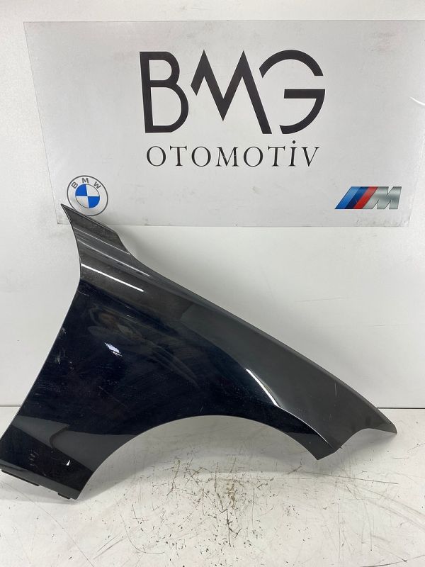 BMW F20 Lci Sol Ön Çamurluk 41007284645 (Siyah Metalik)