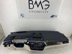 BMW M5 F90 Torpido 51458074916 |F90 Head-Up  Dikişli Torpido (Bej)