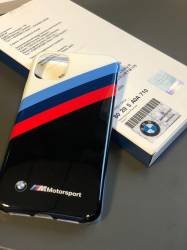 BMW M Sport Collection Lisanslı Iphone11 Orijinal Deri Telefon Kılıfı
