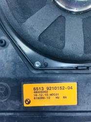 BMW F30 Lci Harman Kardon Subwoofer 65139210152 | F30 Lci Merkezi Bass Sağ (Çıkma Orjinal)