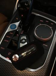 BMW M Performance Alcantara Anahtar Kılıfı Siyah