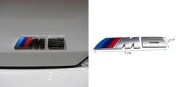 BMW M6 Paslanmaz Çelik Bagaj Yazısı