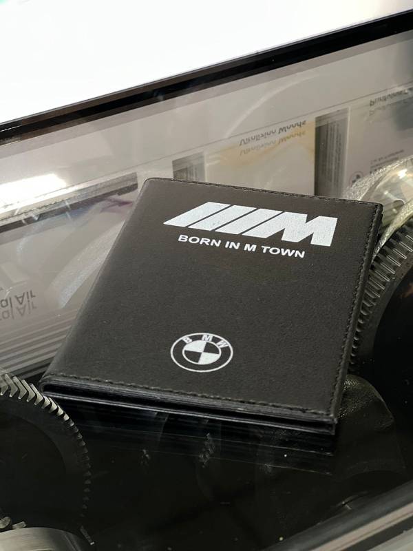 BMW Born In M Town Ruhsat Kabı Siyah