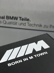 BMW Born In M Town Ruhsat Kabı Siyah