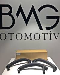 BMW X5 F15 Siyah İç Kapı Kolu Tutamağı Set 51417292243 (3 Parça)