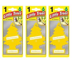 Little Trees Oto Kağıt Koku Vanilya 3 Adet 