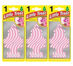 Little Trees Sakız Kokusu Bubble Gum 3 Adet