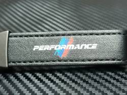 BMW M Performance Deri Anahtarlık Süsü (Siyah)